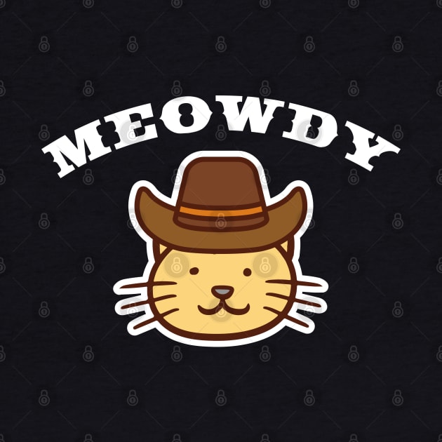 "Meowdy" Cowboy Cat by EbukaAmadiObi19